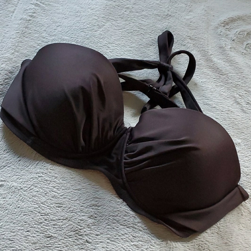 Black body glove bikini top w/ underwire M